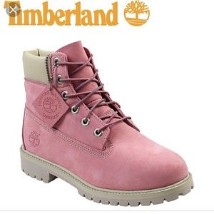 Pink timberlands!
